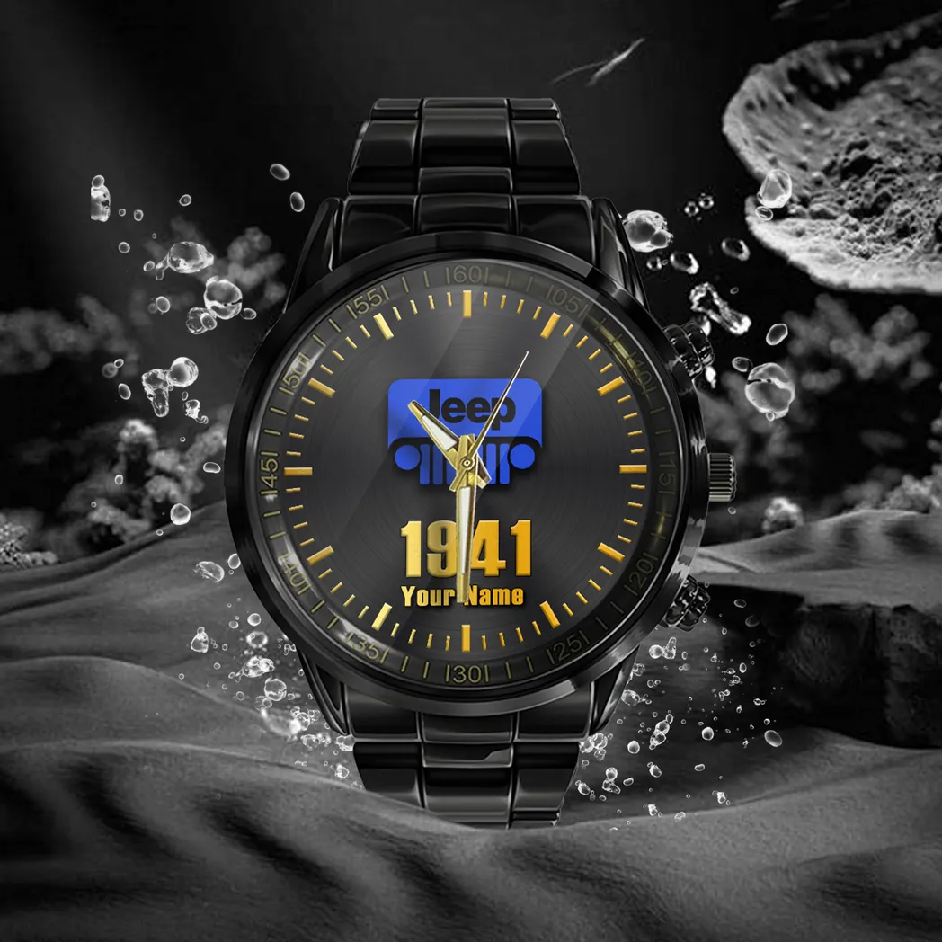 jeep uhren edelstahl uhr fr jeep fans geschenk fr papa car32803270250714