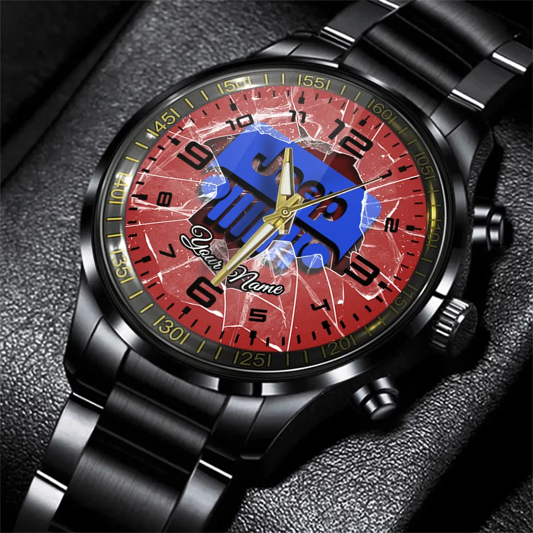 jeep uhren edelstahl uhr fr jeep fans geschenk fr papa car32803270251180 5qkp6