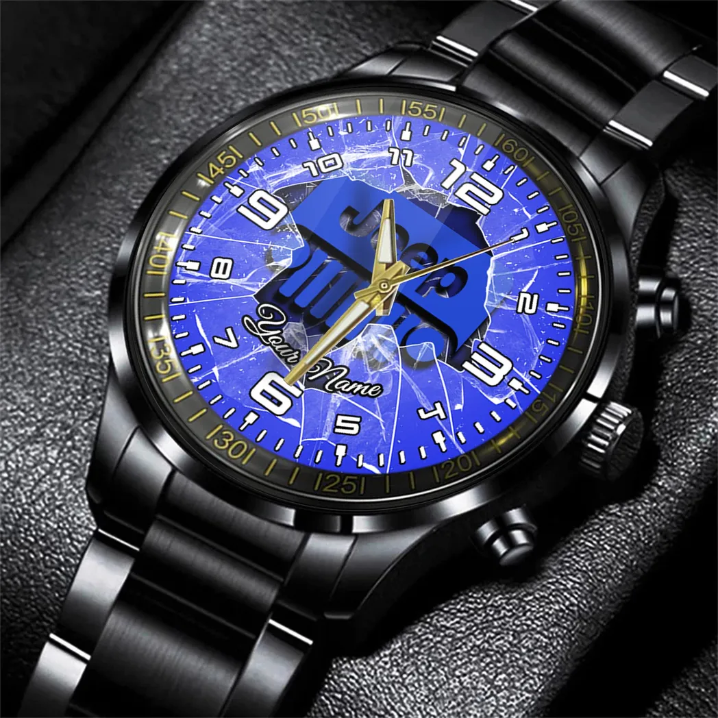 jeep uhren edelstahl uhr fr jeep fans geschenk fr papa car32803270251180 ehodp