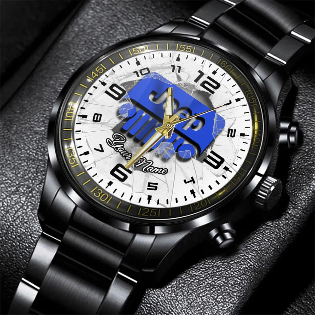jeep uhren edelstahl uhr fr jeep fans geschenk fr papa car32803270251180 osld4
