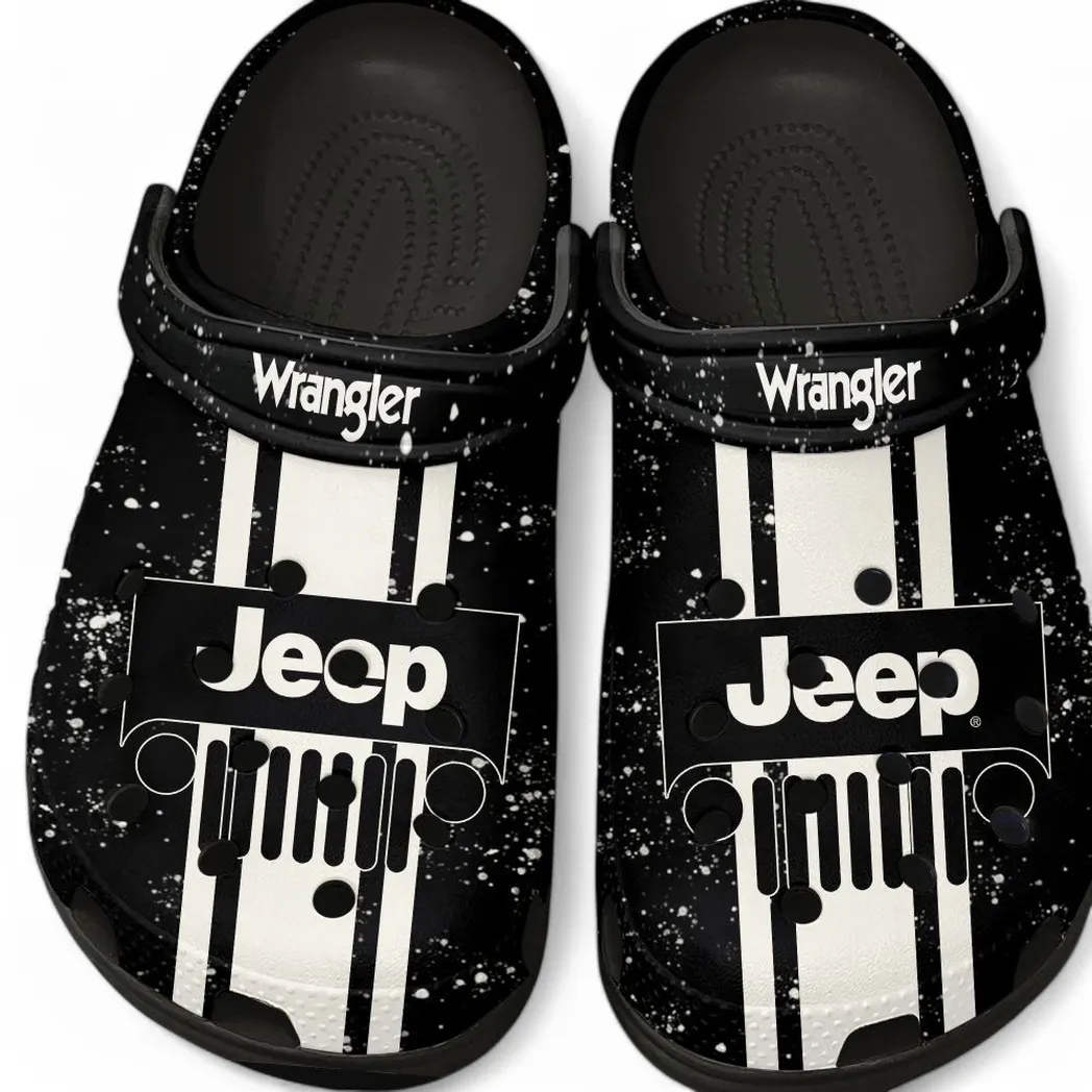 jeep wrangler crocs gift for jeep wrangler lovers gift for him husband boyfriend car62022025012 black s4yak
