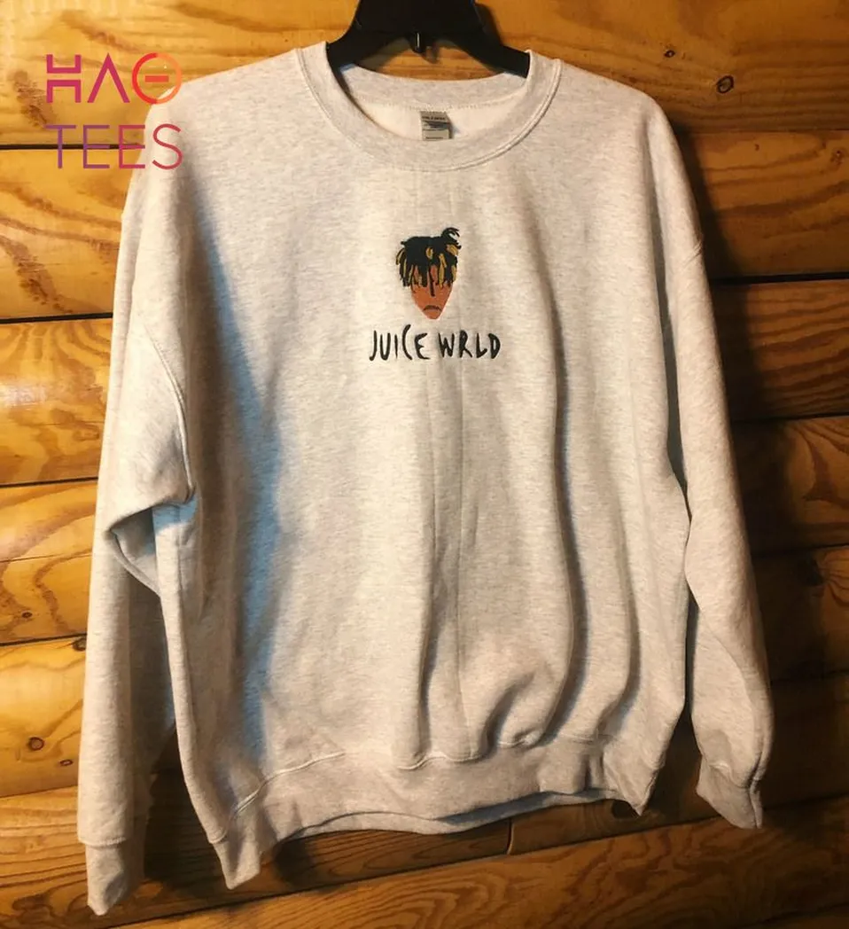 juice wrld music besticken sweatshirt im modischen stil 07di3