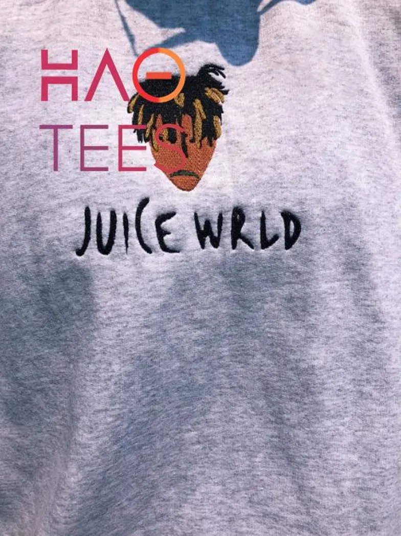 juice wrld music besticken sweatshirt im modischen stil wysms
