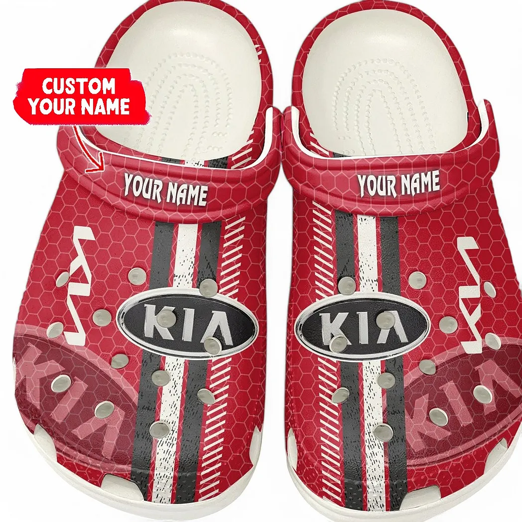 kia crocs shoes gift for kia lovers birthday gift for husband boyfriend car82022025612 white tlcas
