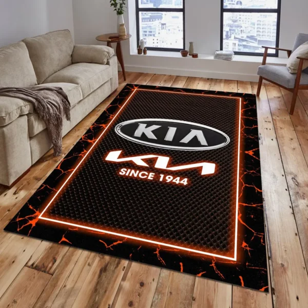 kia rug gift for kia lovers gift for him husband boyfriend car5202192540 orange cvqnh