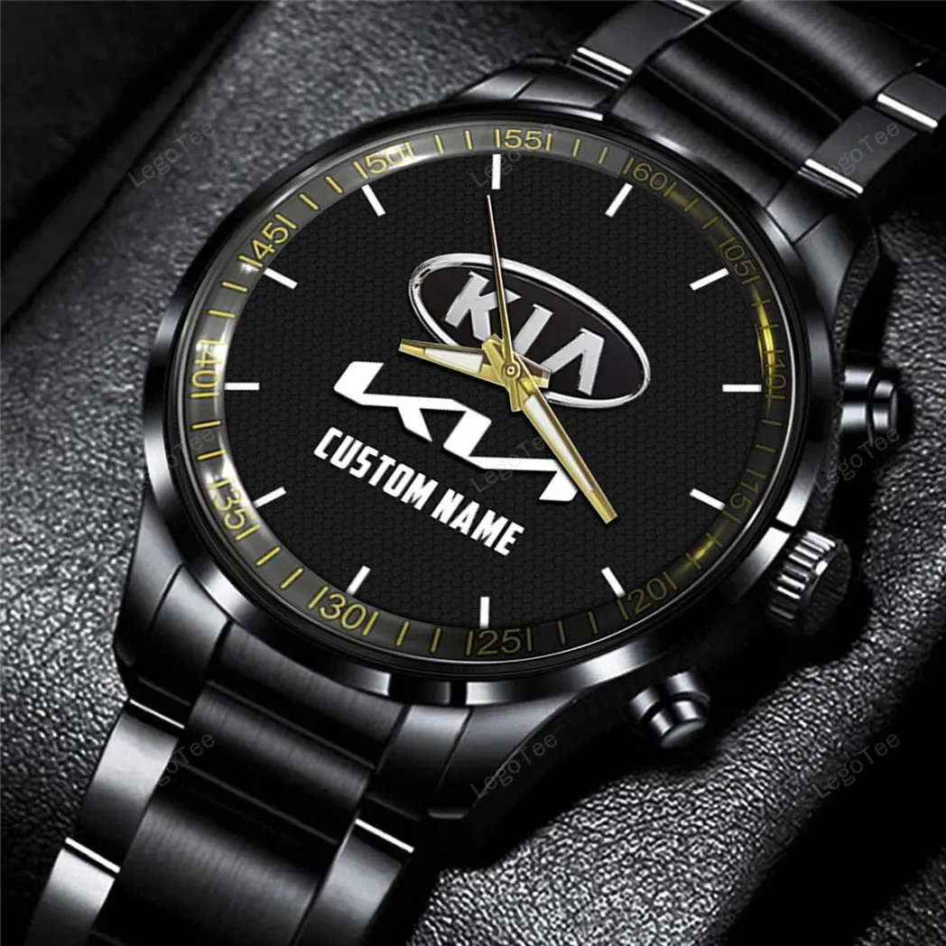 kia uhren edelstahl uhr fr kia fans geschenk fr papa car32803270250123 vgpna