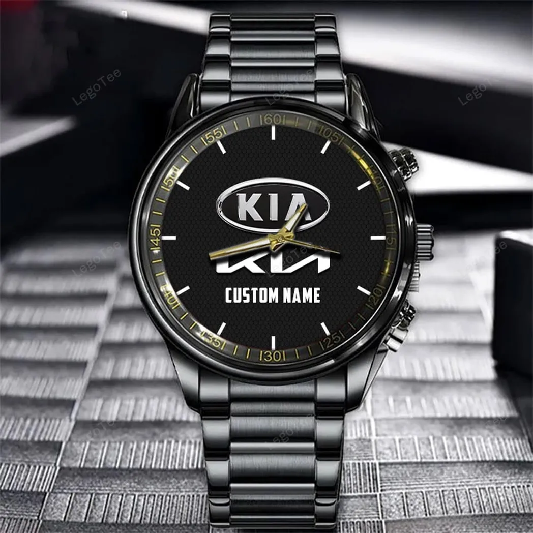 kia uhren edelstahl uhr fr kia fans geschenk fr papa car32803270250123