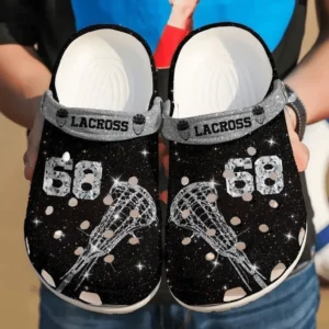 lacrosse personalized attack diamond crocs classic clogs t8c0p
