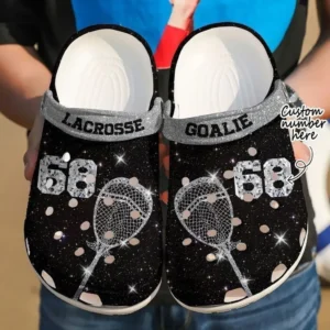 lacrosse personalized goalie diamond crocs classic clogs ofdwk