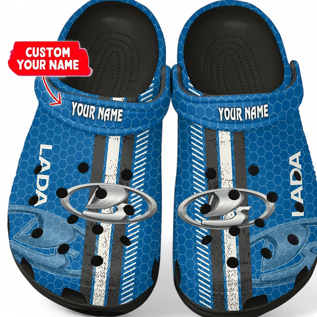 lada crocs shoes gift for lada lovers birthday gift for husband boyfriend car82022025614 black pc2o3