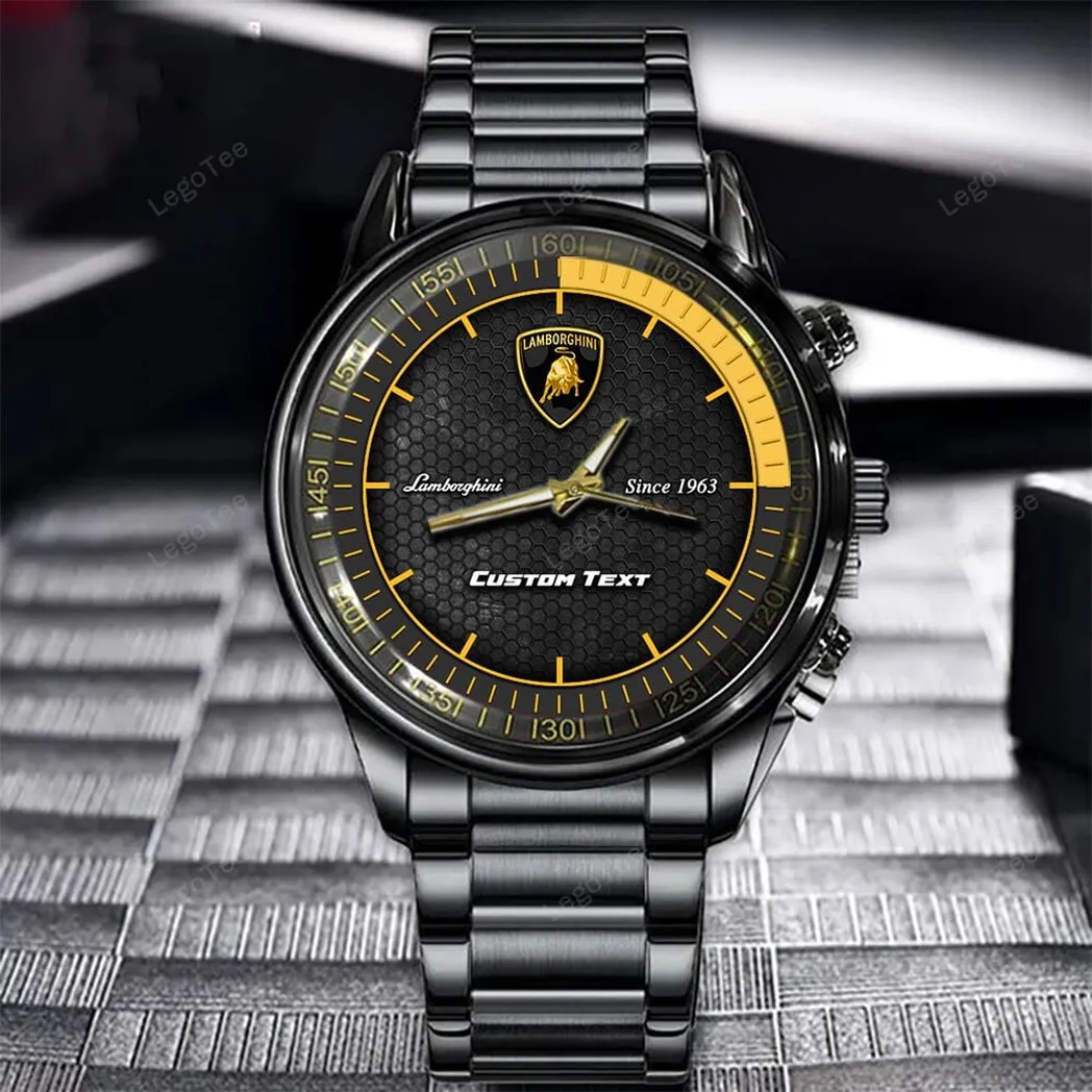 lamborghini uhren edelstahl uhr fr lamborghini fans geschenk fr papa car32803270250514