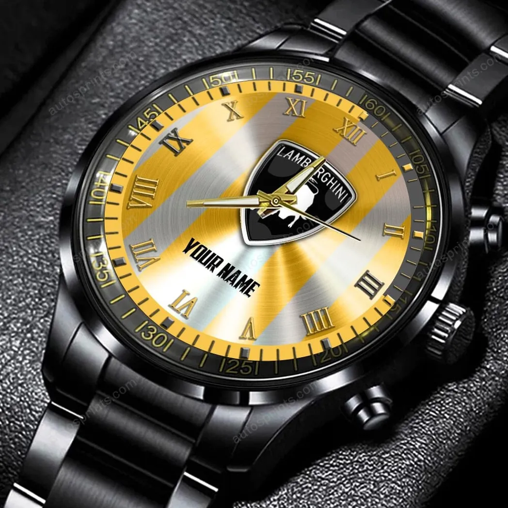 lamborghini uhren edelstahl uhr fr lamborghini fans geschenk fr papa car32803270250906 orrpm