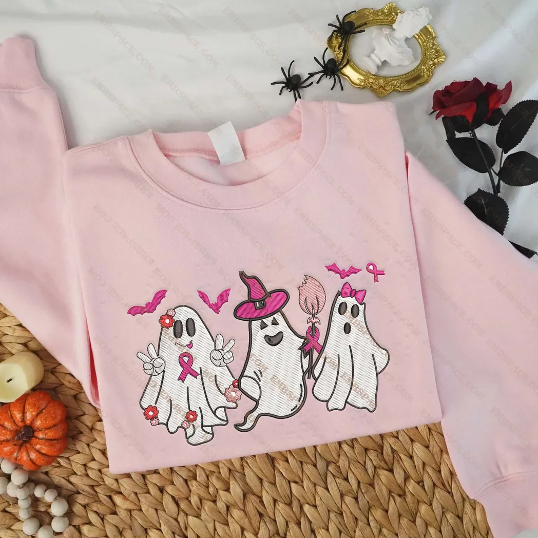 leopard krbis mit skelett hnden besticken sweatshirt im modischen stil