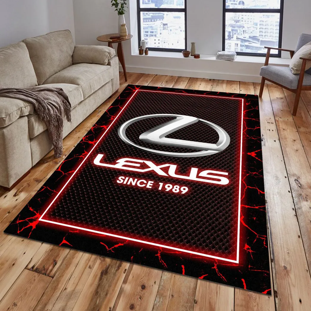 lexus rug gift for lexus lovers gift for him husband boyfriend car5202192545 red fgt09