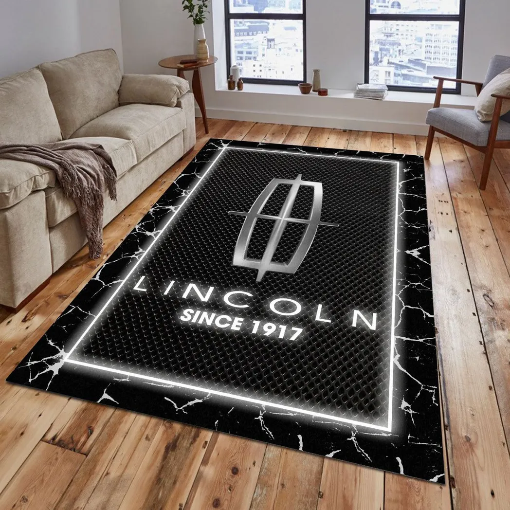 lincoln rug gift for lincoln lovers gift for him husband boyfriend car5202192546 grey ren3m