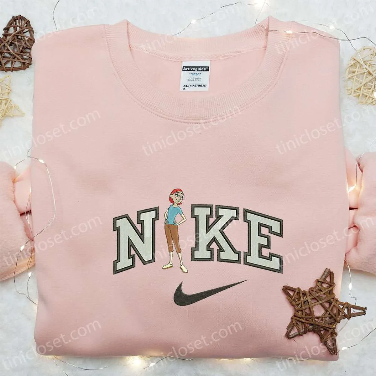 linda x nike tshirts besticken rio cartoon bestickter hoodie nike inspiriertes besticken sweatshirt o0uib