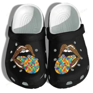 lip autism awareness merch crocs personalized crocs classic clogs fbjcx