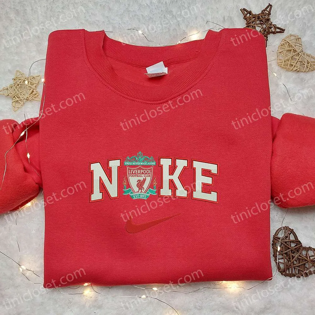liverpool x nike sport hoodie besticken football club hoodie besticken nike inspiriertes hoodie besticken 79ksv