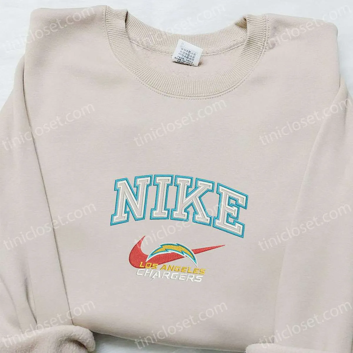 los angeles chargers x nike tshirts besticken sport bestickter hoodie beste geschenkideen bcste