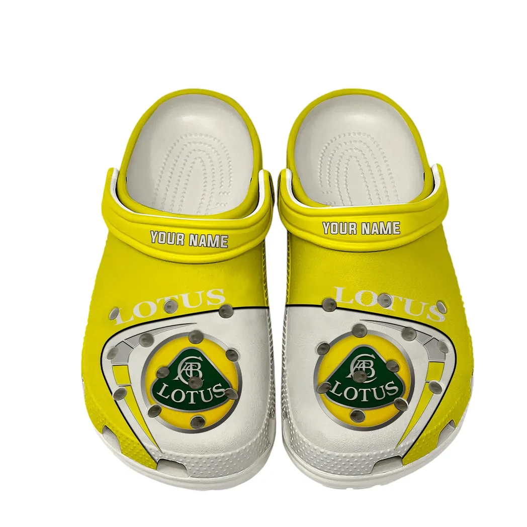 lotus cars crocs gift for lotus cars lover gift for him husband boyfriend car16802262539 white riacn