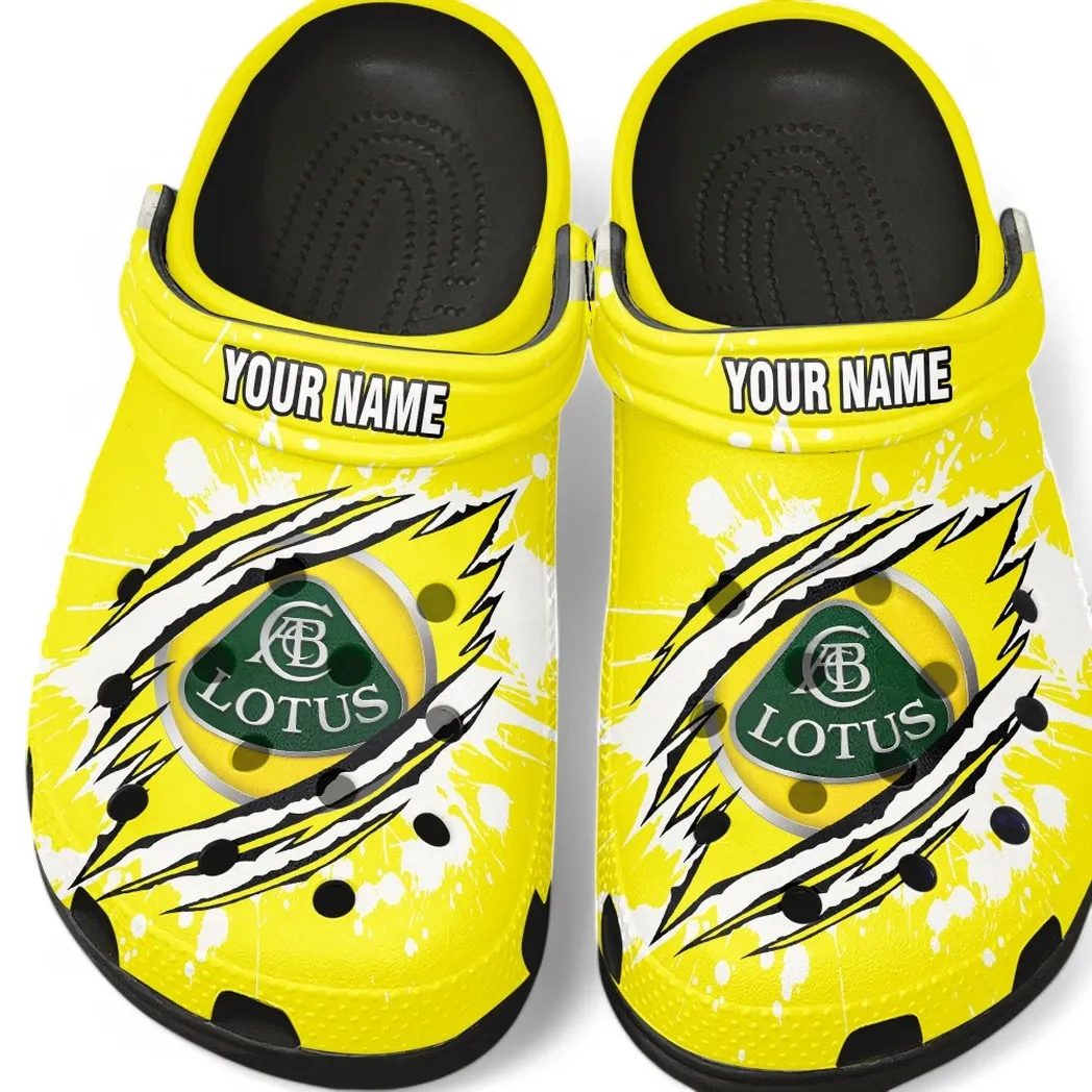 lotus crocs gift for lotus lovers gift for him husband boyfriend car5602192549 black iipn8