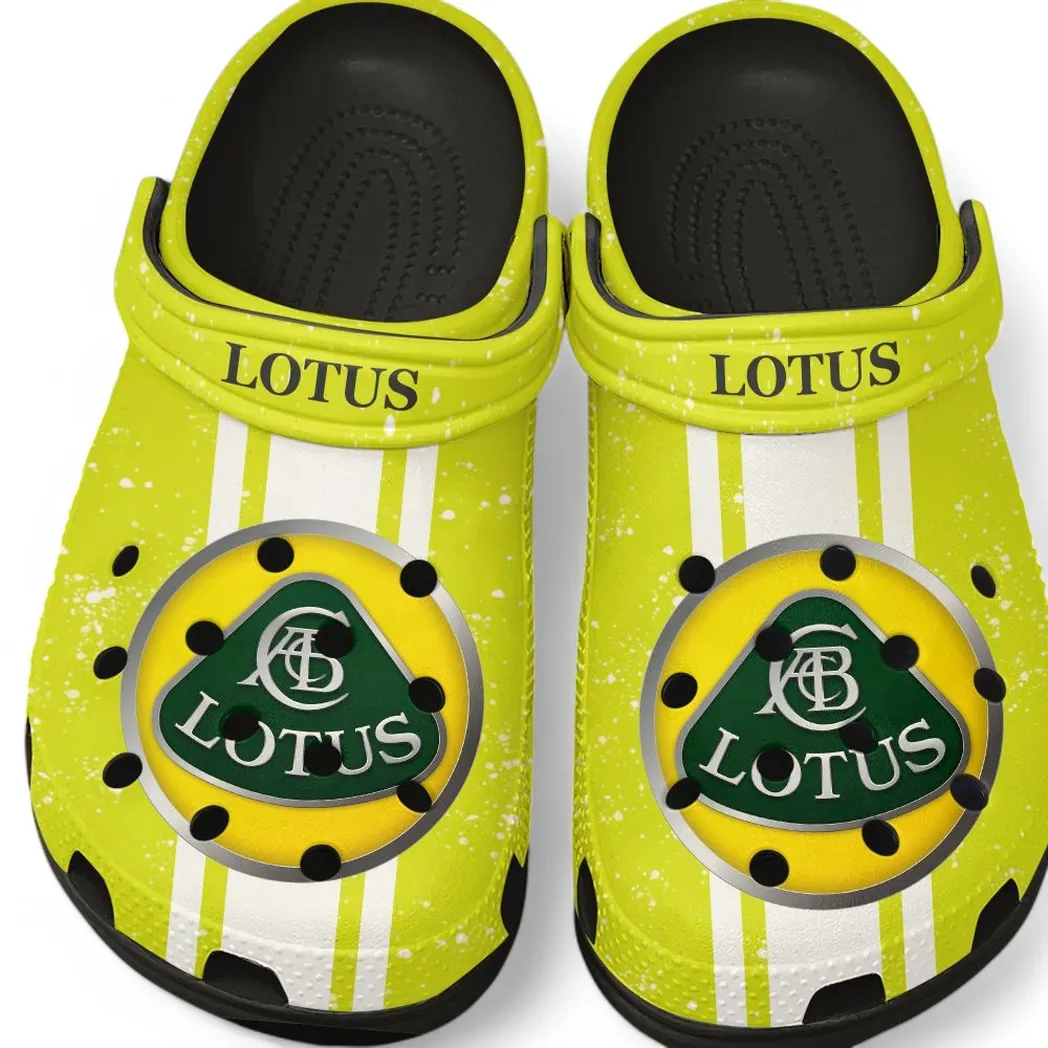 lotus crocs gift for lotus lovers gift for him husband boyfriend car62022025082 black jj5kn