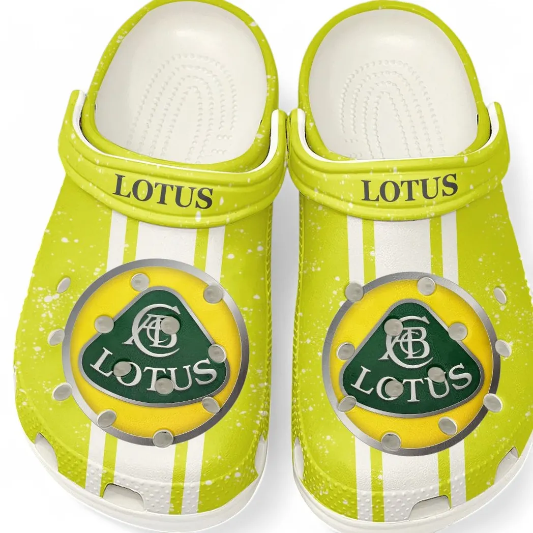 lotus crocs gift for lotus lovers gift for him husband boyfriend car62022025082 white