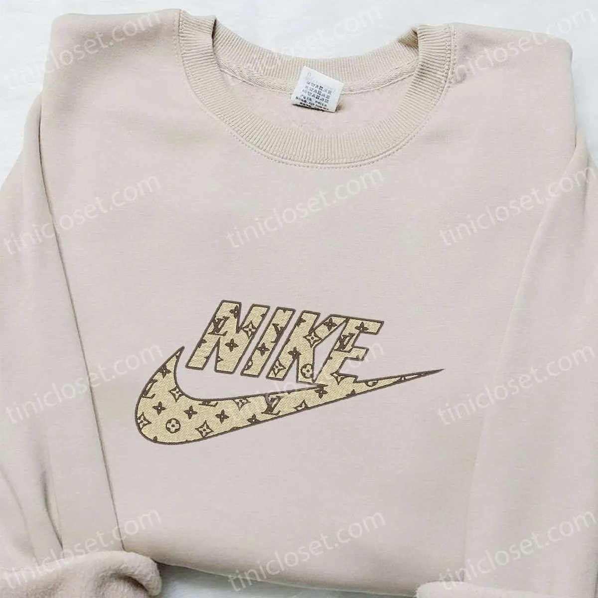 louis vuitton x nike besticken sweatshirt nike inspiriertes besticken t shirt beste geburtstagsgeschenkideen