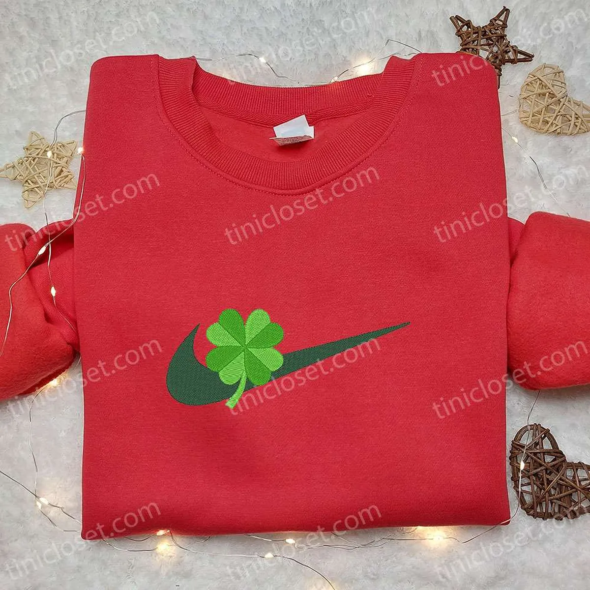 lucky grass x swoosh besticken sweatshirt individuell bestickter hoodie bestes geschenk fr familie sizdm