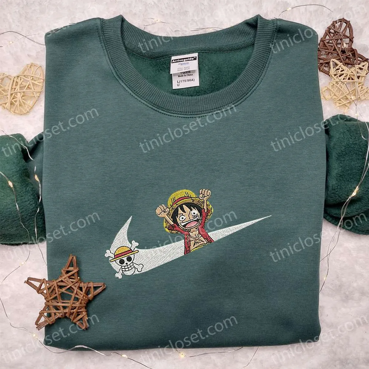 luffy kid x swoosh anime besticken sweatshirt einteiliges hoodie besticken beste geburtstagsgeschenkideen fr die familie