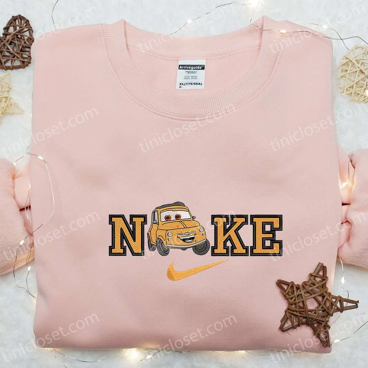 luigi x nike cartoon bestickter hoodie disney hoodie besticken nike inspiriertes hoodie besticken n2sa5