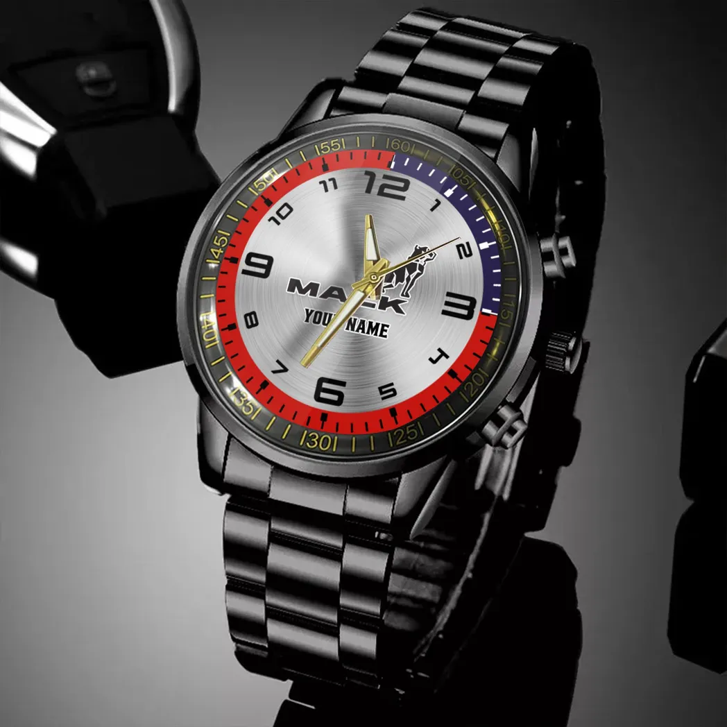 Mack Uhren Edelstahl Uhr für Mack Fans, Geschenk Für Papa CAR32803270251124