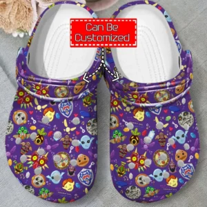 majora mask pattern crocs clog g43cg