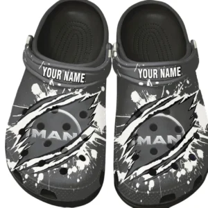 MAN Crocs, Geschenk für MAN Fan CAR15303042518 - Schwarz