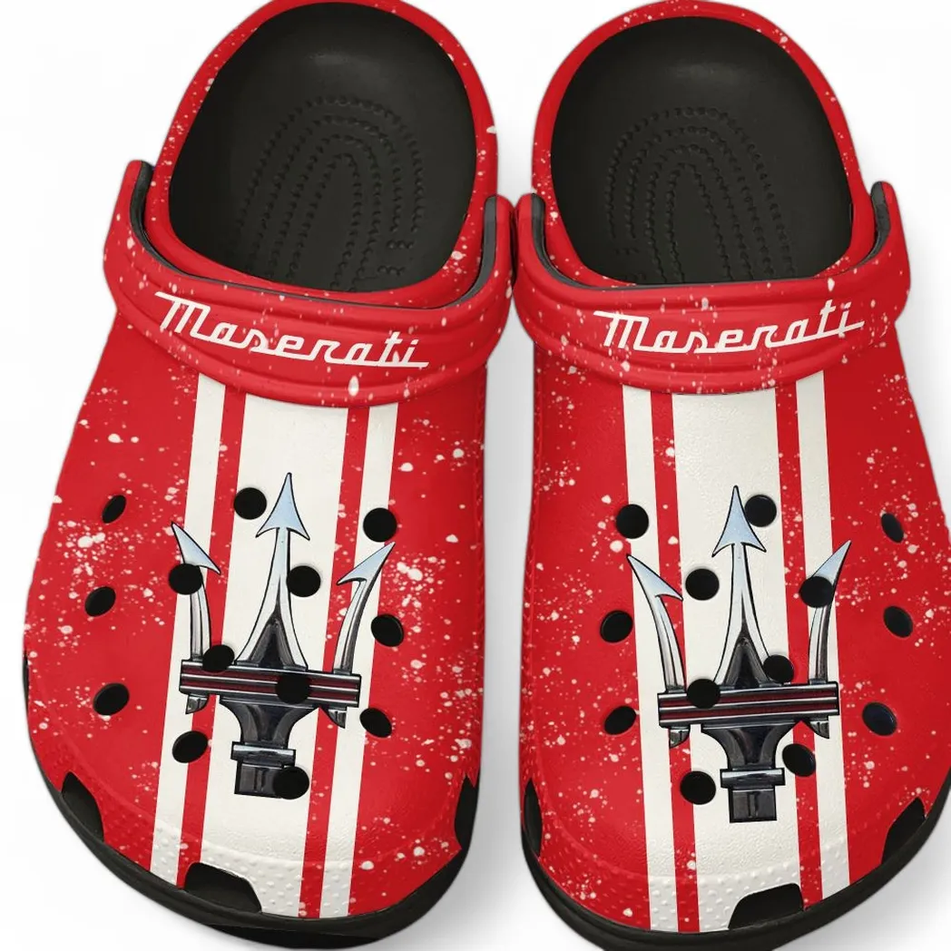 maserati crocs gift for maserati lovers gift for him husband boyfriend car62022025027 black