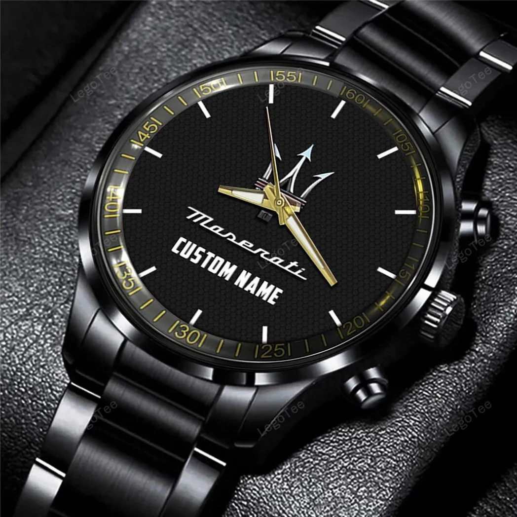 maserati uhren edelstahl uhr fr maserati fans geschenk fr papa car32803270250131 o1bl8