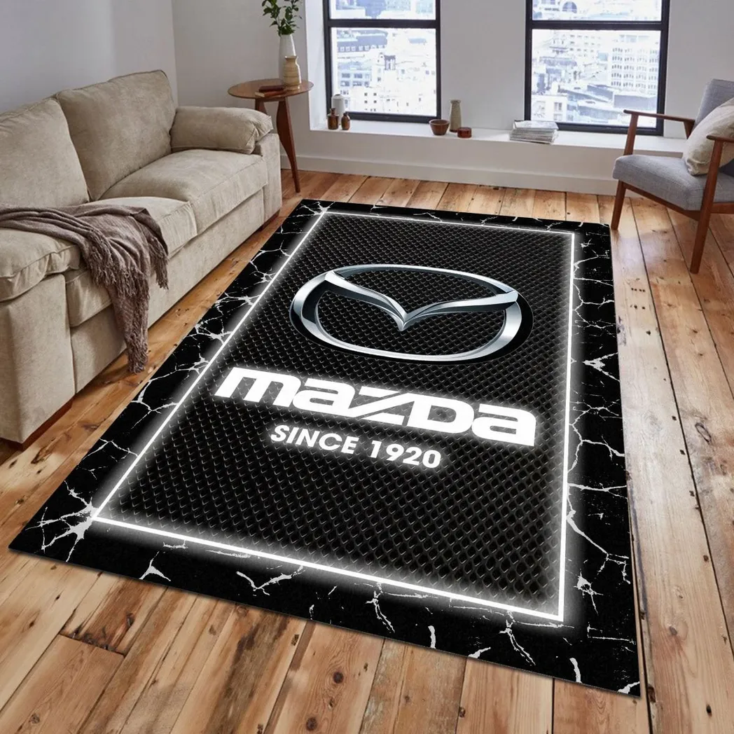 mazda rug gift for mazda lovers gift for him husband boyfriend car5202192550 grey 2tvks