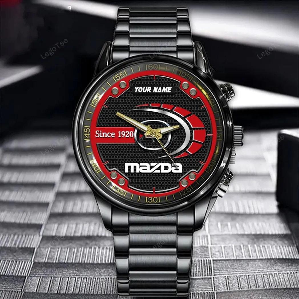 mazda uhren edelstahl uhr fr mazda fans geschenk fr papa car32803270250246