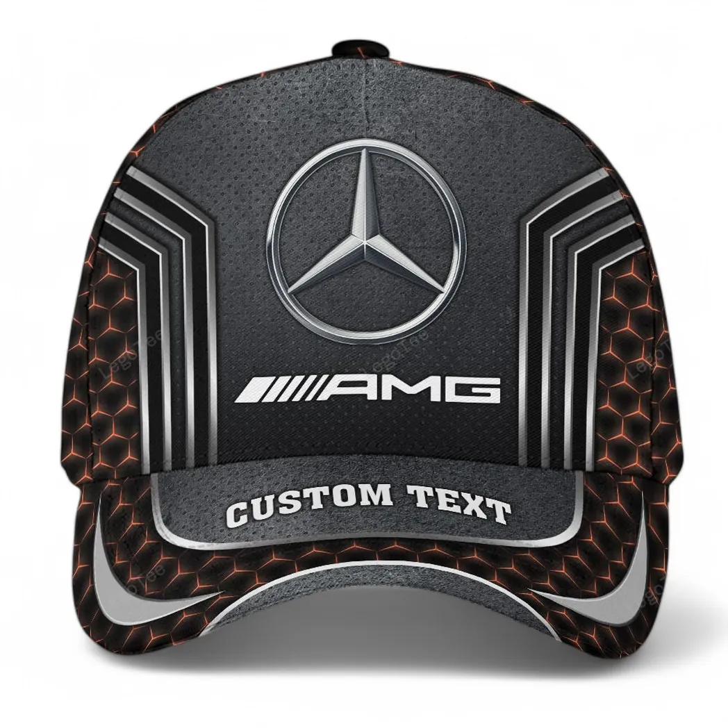 mercedes amg kappe basecap mit allover druck fr mercedes amg fans car99031025216 orange