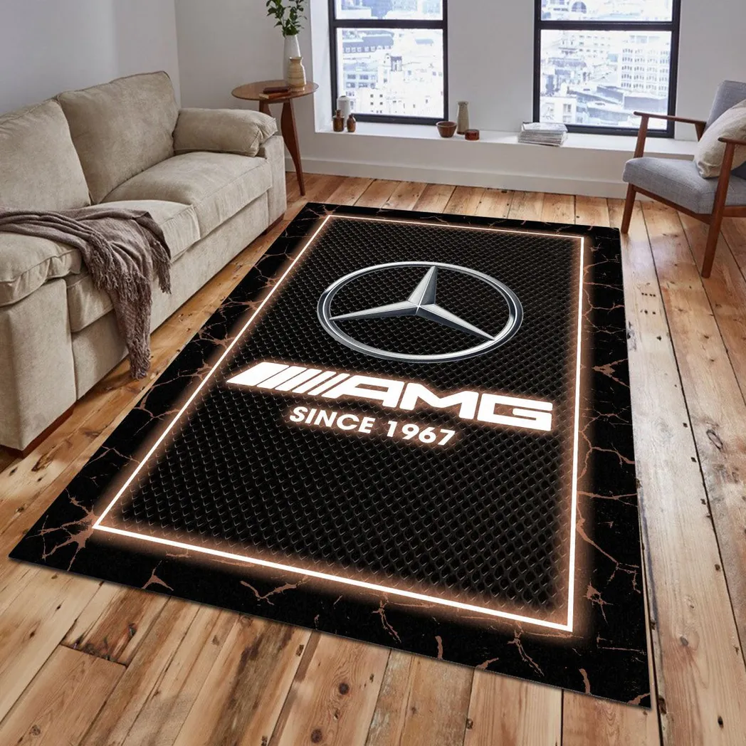 mercedes amg rug gift for mercedes amg lovers gift for him husband boyfriend car5202192552 brown l8ucm