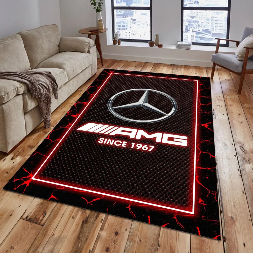 mercedes amg rug gift for mercedes amg lovers gift for him husband boyfriend car5202192552 red s7amy