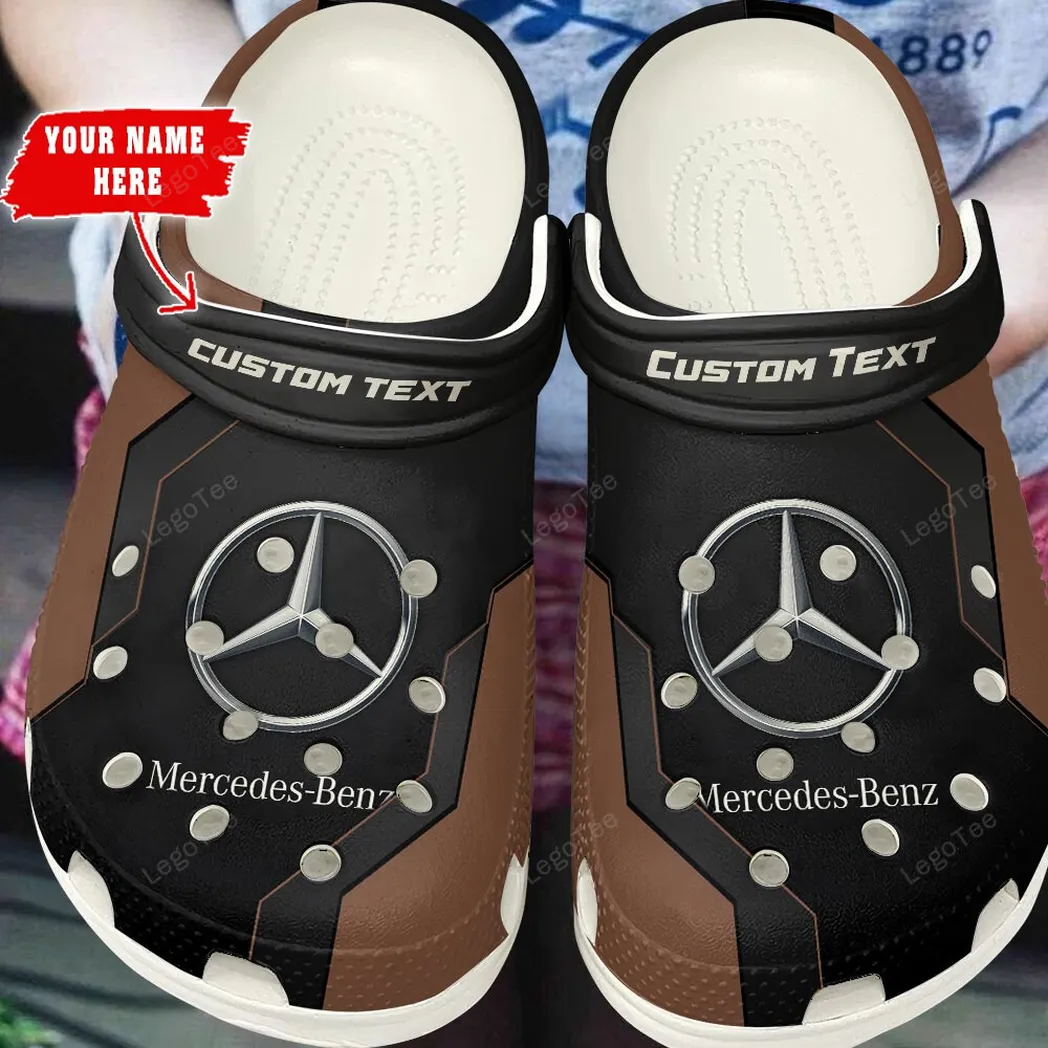 mercedes benz crocs gift for mercedes benz lovers gift for him husband boyfriend brown car140021225555 2