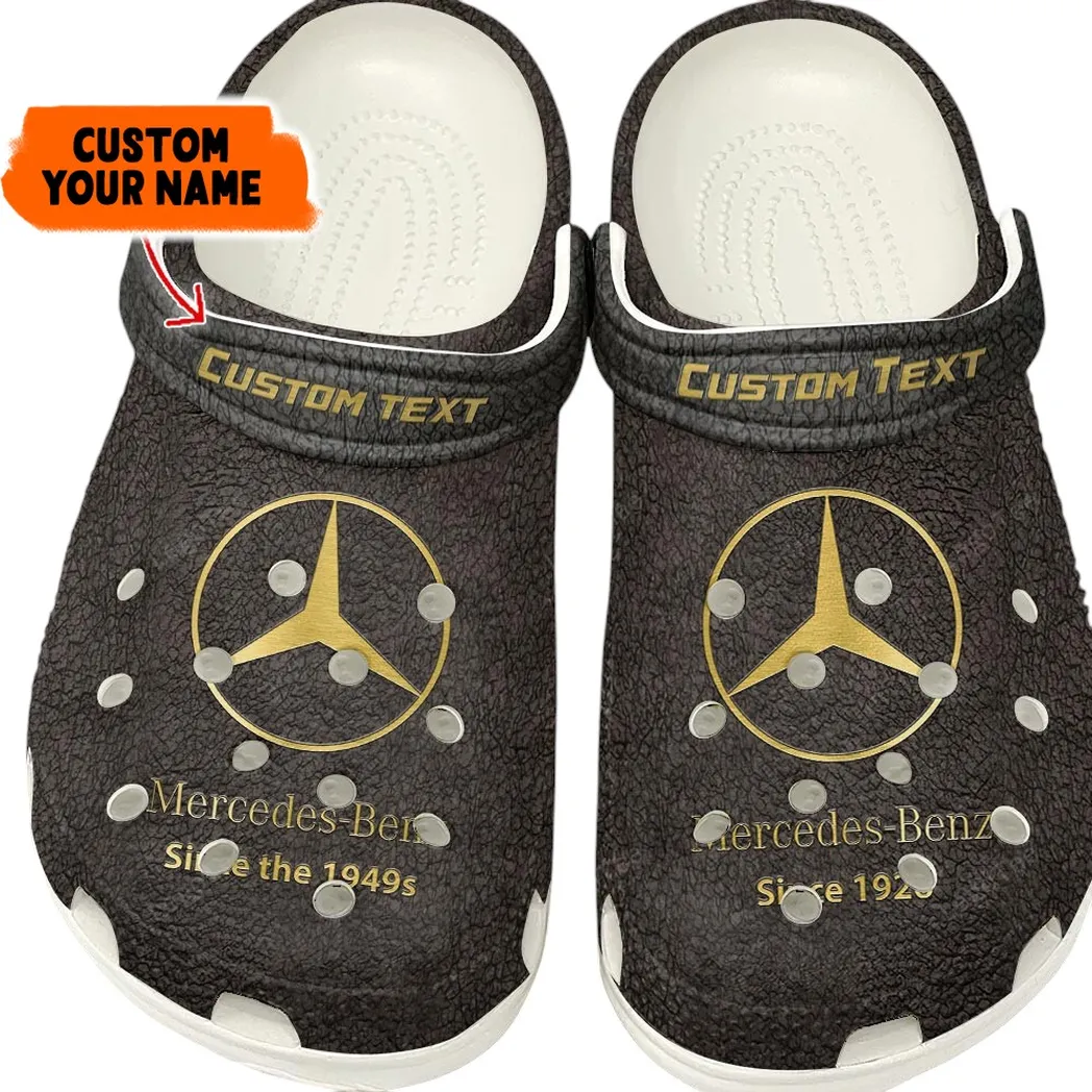mercedes benz crocs gift for mercedes benz lovers gift for him husband boyfriend brown car141021225670 2 37wmy