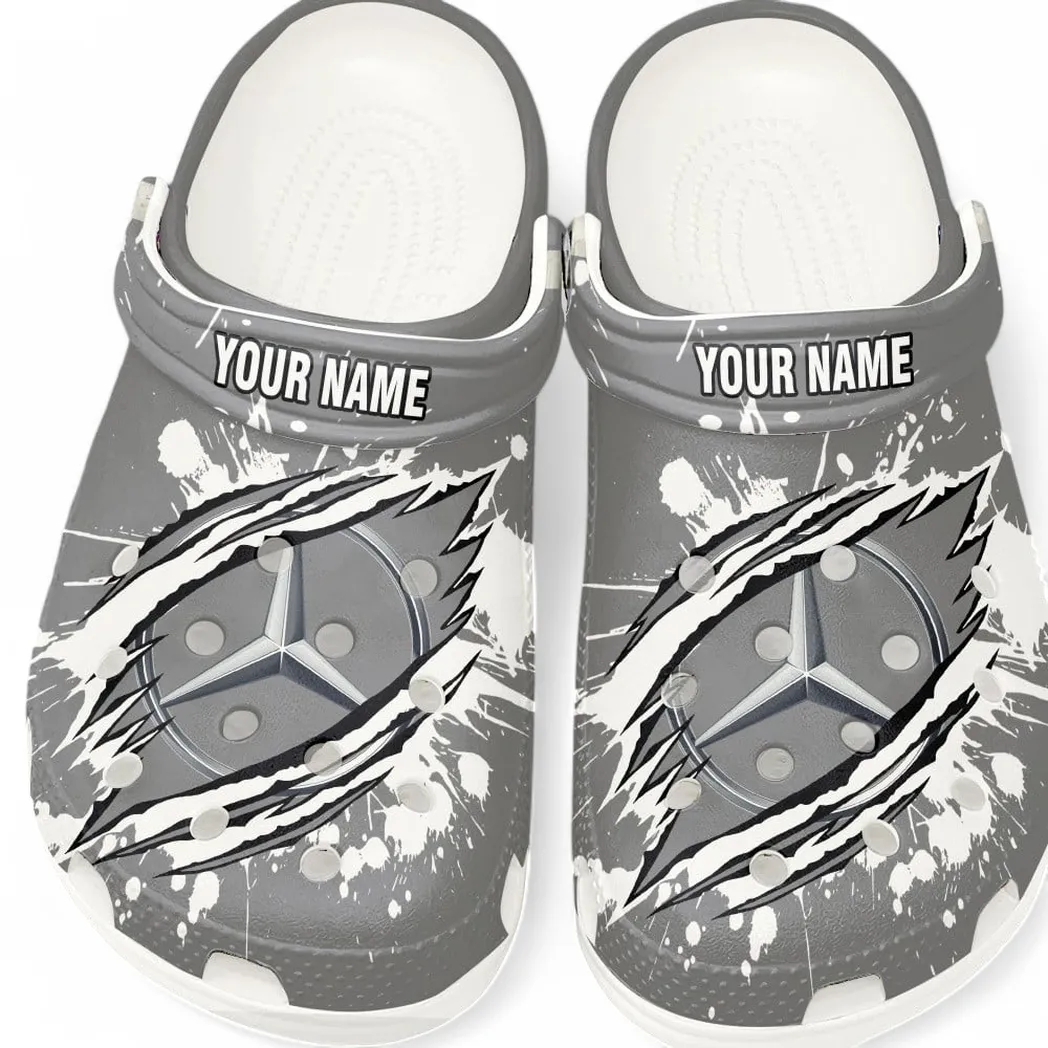 mercedes benz crocs gift for mercedes benz lovers gift for him husband boyfriend car5602192555 white adiac