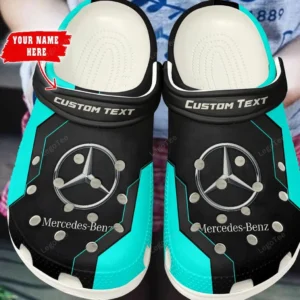 mercedes benz crocs gift for mercedes benz lovers gift for him husband boyfriend cyan car140021225555 3 kuntw