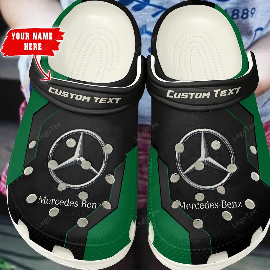 mercedes benz crocs gift for mercedes benz lovers gift for him husband boyfriend green car140021225555 5 1drsq