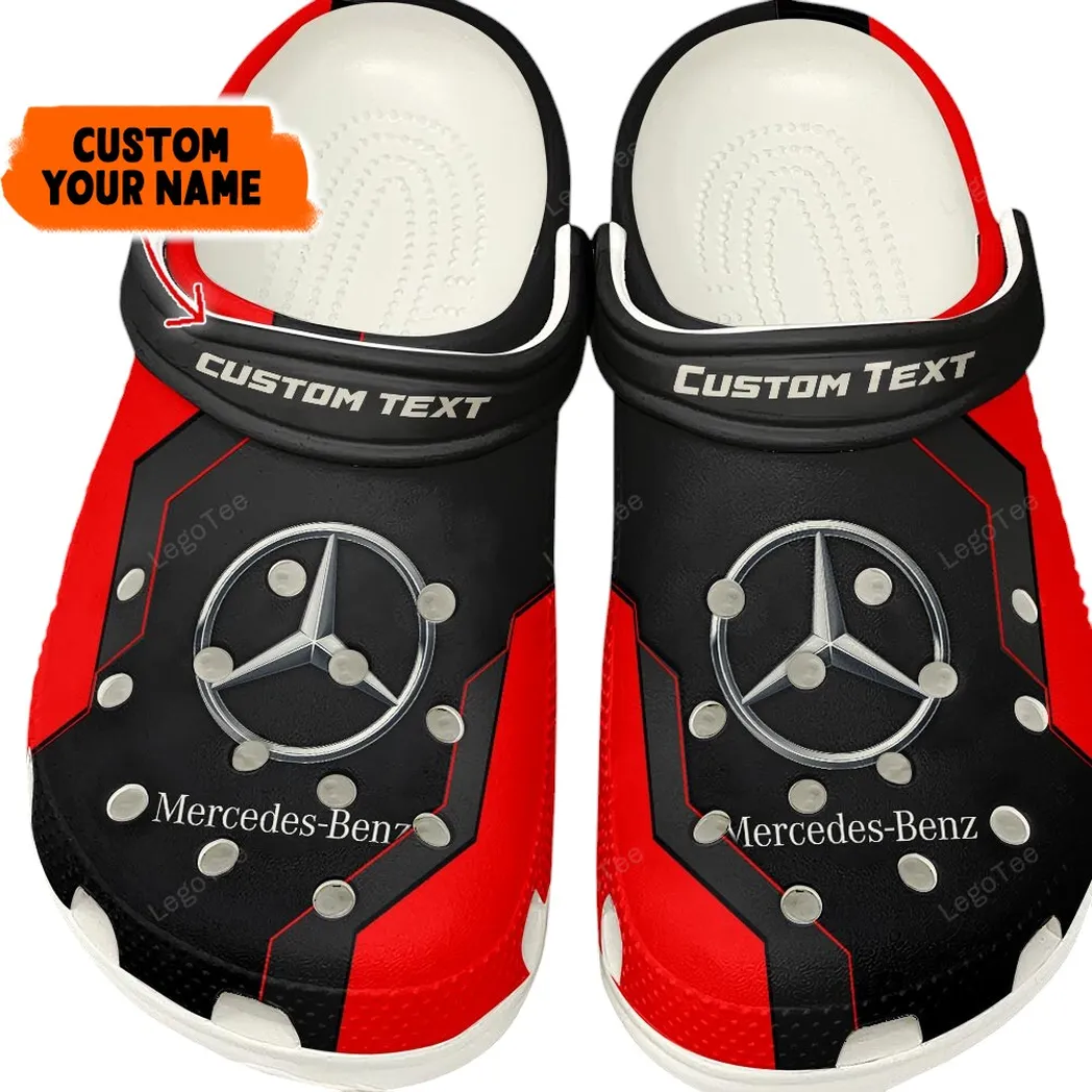 mercedes benz crocs gift for mercedes benz lovers gift for him husband boyfriend red car140021225555 7