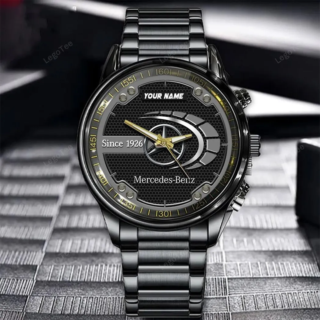 mercedes benz uhren edelstahl uhr fr mercedes benz fans geschenk fr papa car32803270250269 rwhyj
