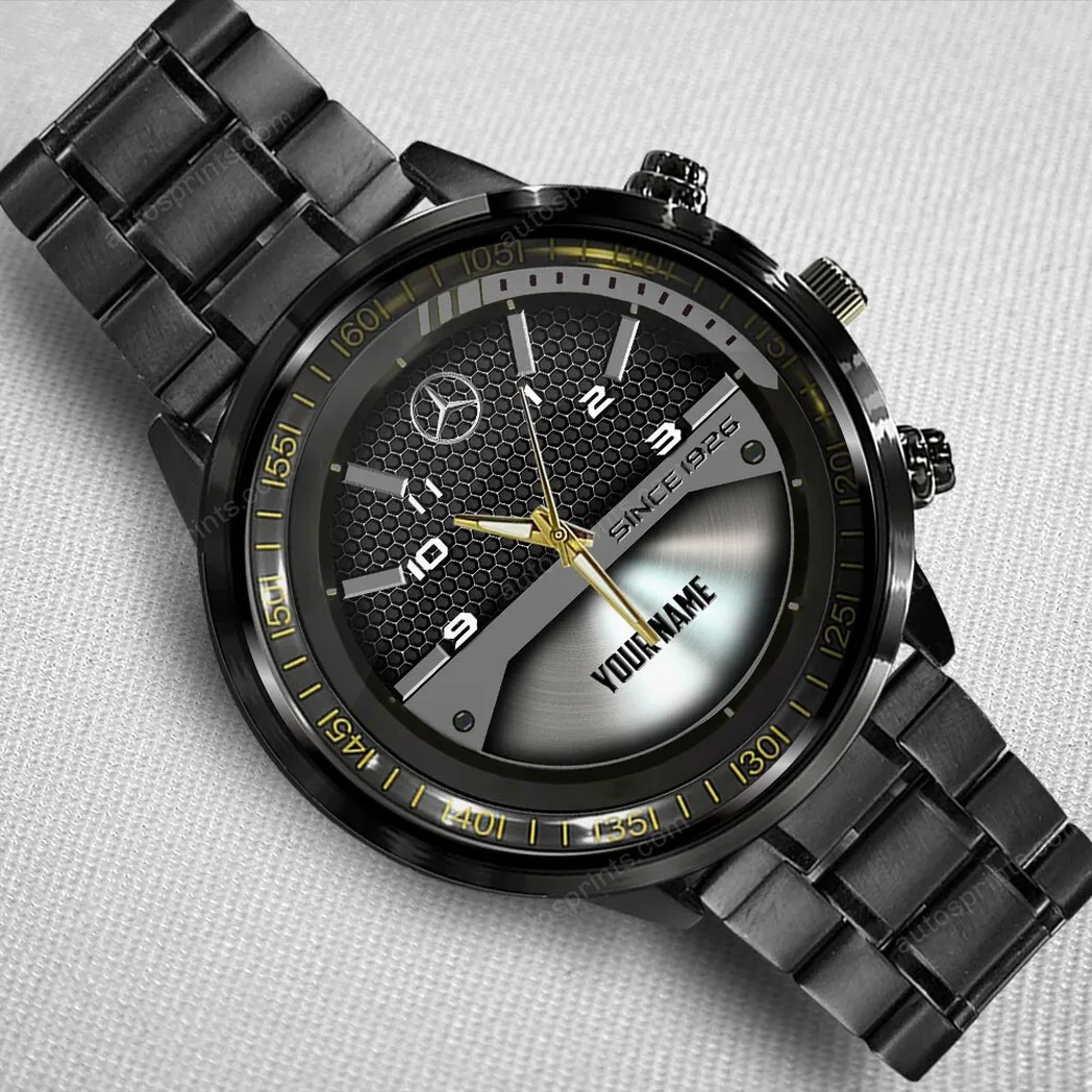 mercedes benz uhren edelstahl uhr fr mercedes benz fans geschenk fr papa car32803270251103 bt1kq