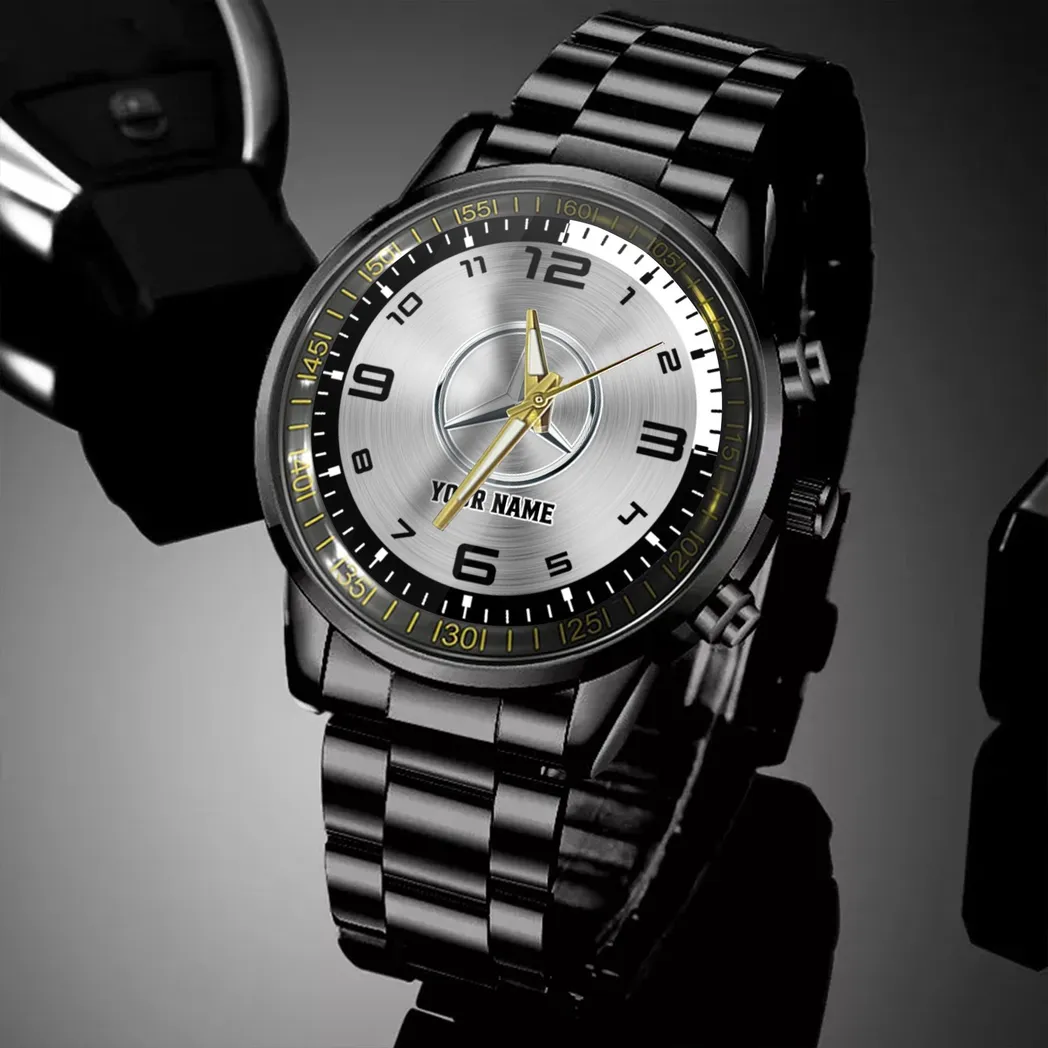 mercedes benz uhren edelstahl uhr fr mercedes benz fans geschenk fr papa car32803270251140
